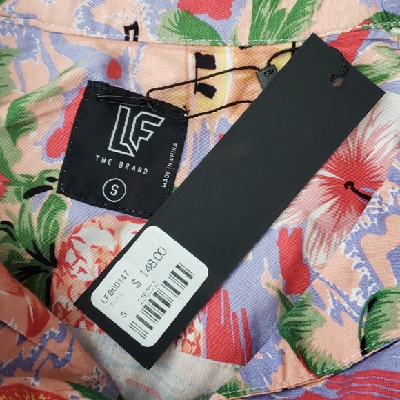 LF The Brand Cropped Hawaiian Shirt - Picture 5 of 5